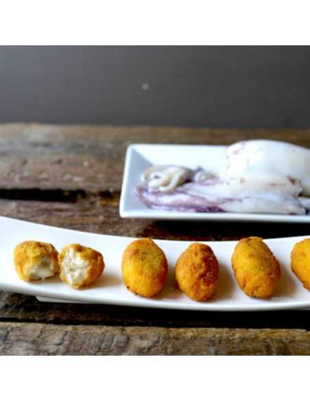 Croqueta de Chipirón. 40 unidades