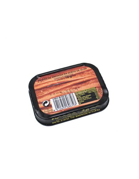 Anchoas del Cantábrico en A/O. 80 gr