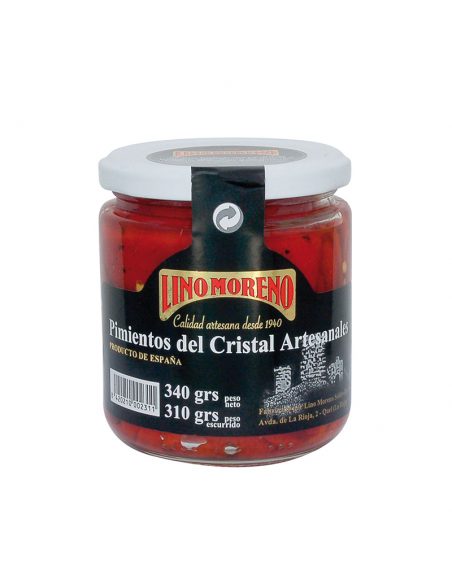 Pimientos del Cristal Artesanales. 250 gr