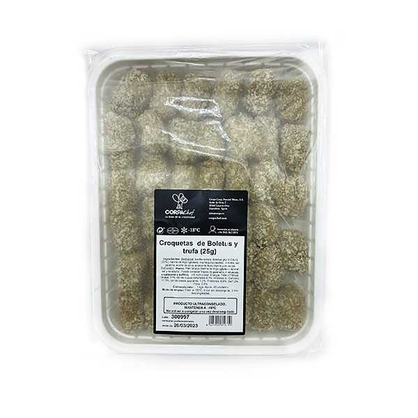 Croquetas de Boletus y Trufa. 40 unidades