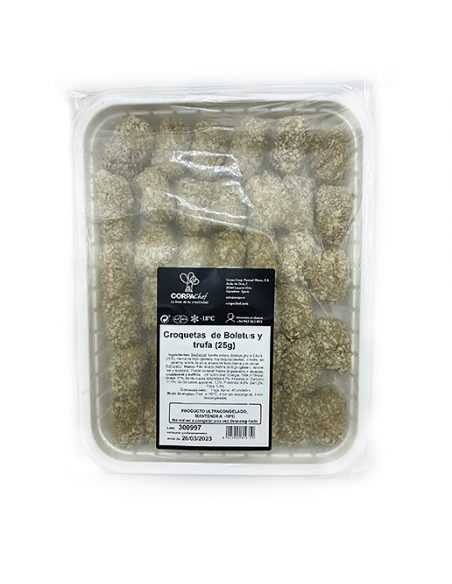 Croquetas de Boletus y Trufa. 40 unidades