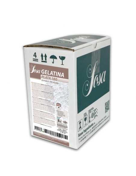 Gelatina En Láminas De Plata 180. 2 Kg